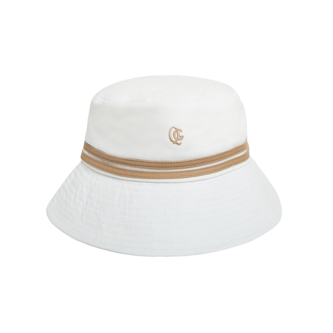 QUIET GOLF - QUIET GOLF Monogram Bucket Hat - The Agora Bangkok
